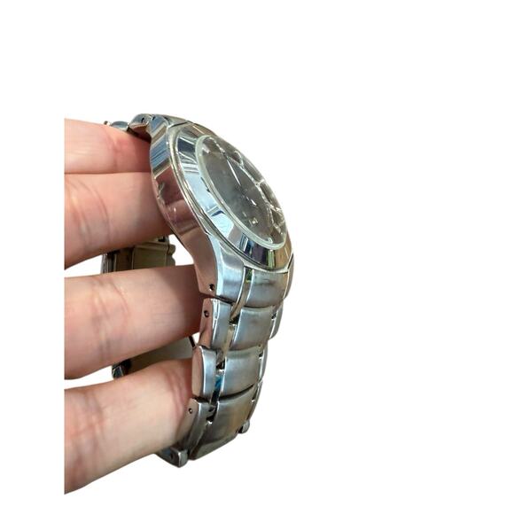 FOSSIL Arkitekt Automatic Water Resistant Watch FS4108 Mens Stainless Steel Work - Picture 4 of 12